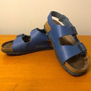 Birkenstock Betula vegan leather sandals, blue, size 37